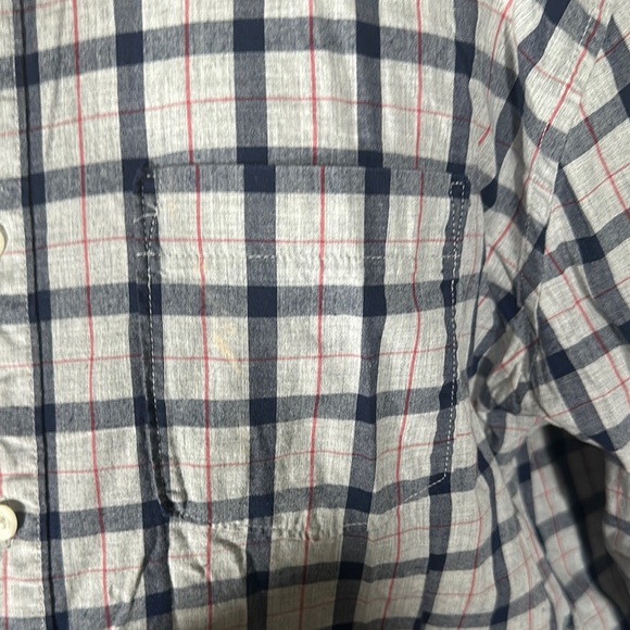 BOGO Men's Blue Plaid Shirt - Picture 4 of 7